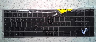 HP Tastatur deutsch ZBook 15 G6 + 17 G6 Backlight + Pointing-Stick L28407-041