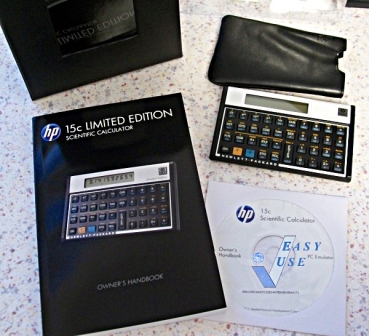 Preview: HP 15C Detailseite