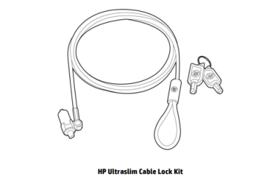 HP Kabelschloß für Ultrabook Modelle ultraslim